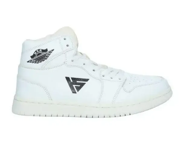 Men Medium Width White Synthetic Round Toe Lace-Up Closure Casual/Sport Sneakers